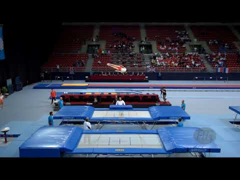 CARVALHO Mariana (POR) - 2017 Trampoline Worlds, Sofia (BUL) - Qualification Trampoline Routine 2