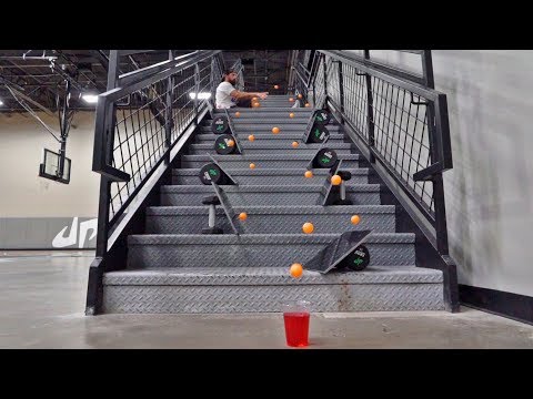 Ping Pong Trick Shots 4 | Dude Perfect Video