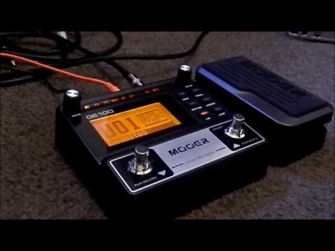 MOOER GE100 Guitar Multi-effects Processor Effect Pedal with Loop Recording