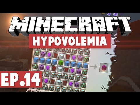 Minecraft Hypovolemia - DEMON SHARDS, ENERGY BLASTER & CRAZY CRAFTING! #14 [Modded HQM Pack]