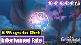 Intertwined Fate: Top 5 Ways to Get in Genshin Impact
