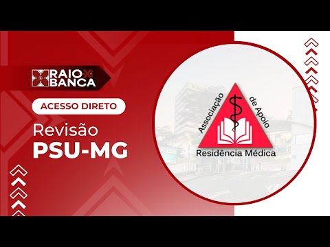 PSU-MG 2026 | Acesso Direto - Residência Médica | RAIO-X da Banca PSU-MG 2026 R1 Acesso Direto