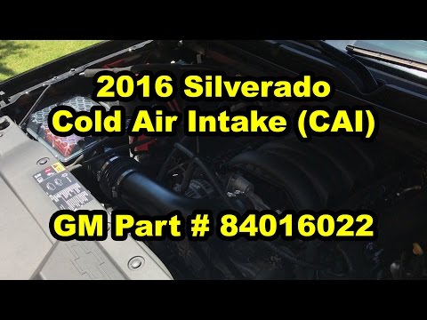 2016 Chevy Silverado - Cold Air Intake (CAI) GM Part # 84016022