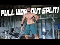 FULL WORKOUT SPLIT | SHOULDER TRICEPS ABS DAY | 9 DAYS OUT