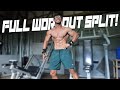 FULL WORKOUT SPLIT | SHOULDER TRICEPS ABS DAY | 9 DAYS OUT