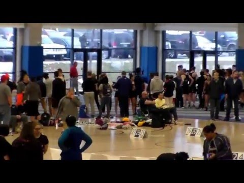 New Haven Invite (HSR Qualifier) 3/5/16 Girls 60m Hurdles