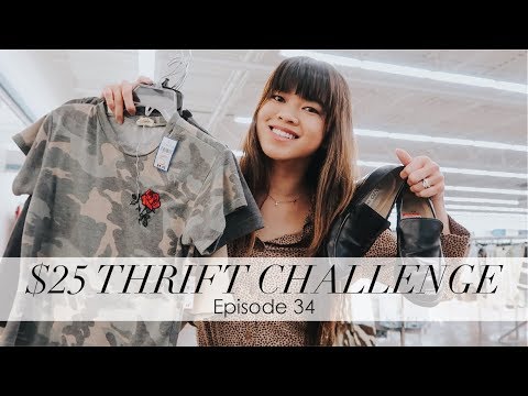 bychloewen $25 Thrift Challenge - Episode 34 // Huge Vintage Haul!
