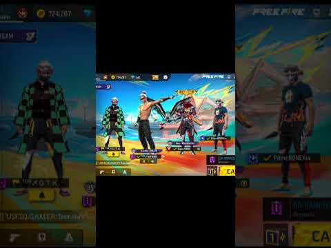 NST, Zerox, GTK & Bonex Vs 🌍😈 #nstwinsff