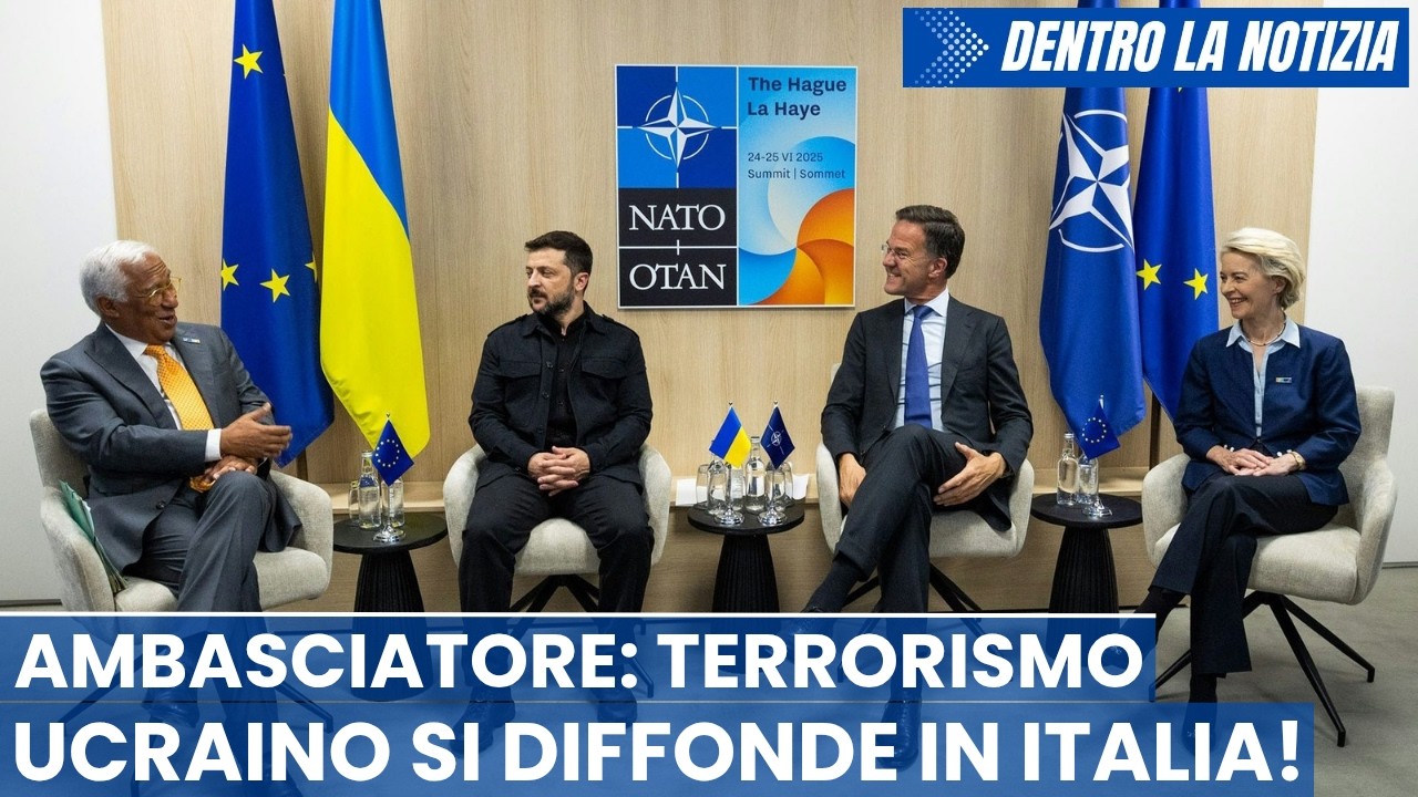 ATTACCHI TERRORISTICI ucraini contro civili russi: che ruolo ha la NATO, l'UE e l'Italia? E perché?