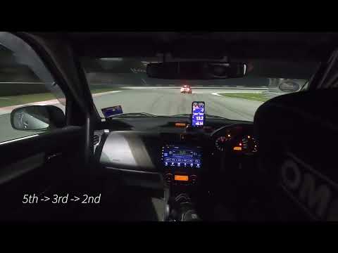 How to downshift into Turn 1 @ Sepang Circuit