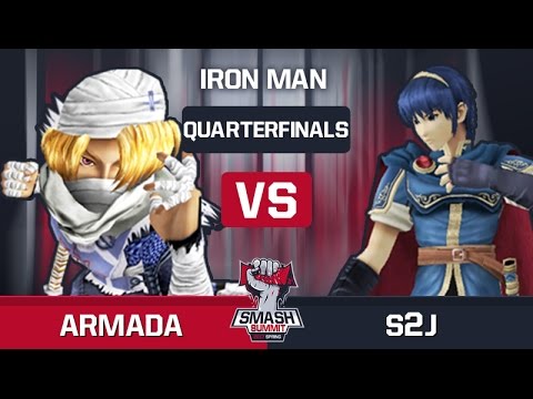 Armada vs S2J - Low Tier Iron Man: Quarterfinals - Smash Summit 2017