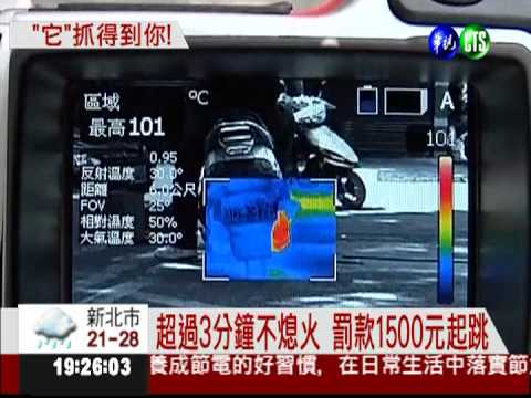 紅外線熱像儀 鎖定"怠速"新利器