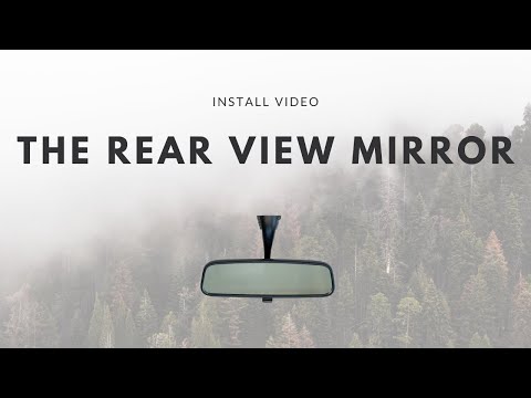 EASY INSTALL REAR VIEW MIRROR VIDEO