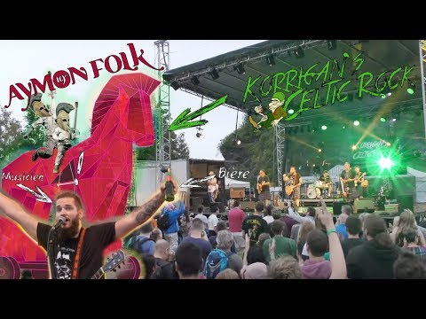 Korrigan's Celtic Rock LIVE @ Aymon Folk Festival (08) 23/07/2016