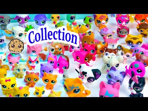 Mega Littlest Pet Shop Collection Tour All Cats Dogs Fairy More Animals LPS Toys Videos Cookieswirlc