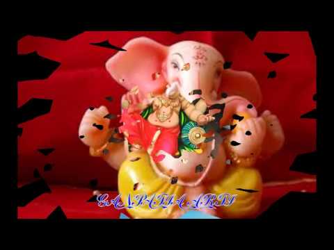 HE GAJANANA SHRI GANRAYA AARTI