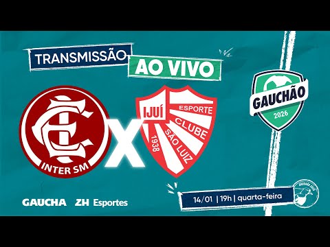 JOGO COMPLETO: INTER-SM 0 X 0 SÃO LUIZ | GAUCHÃO 2026 | 14/01/2026