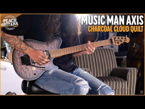Music Man Axis Collection | Axis - Charcoal Cloud Quilt image 12