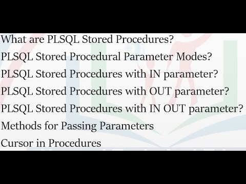 Tutorial 8 Plsql Procedure