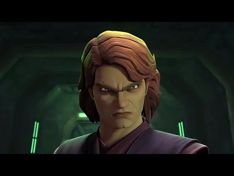 Anakin, Bad Batch, Rex and Eco escape scene | Star Wars The Clone Wars 7x03