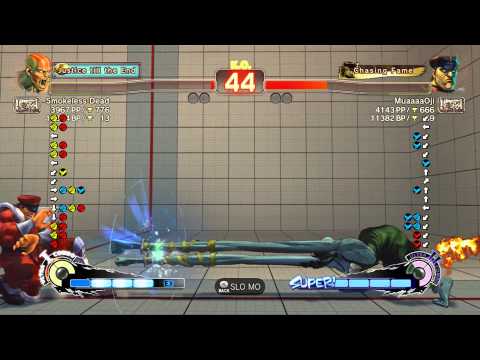 USFIV~ Dhalsim (Smokeless Dead) vs.  M.Bison (MuaaaaOji) HD