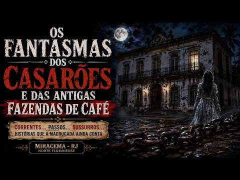 Os Fantasmas dos Casarões de Miracema: A Lenda das Correntes 👻