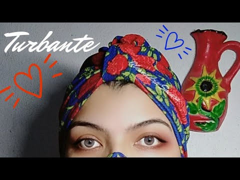 Turbante, muy fácil