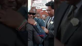 THE LATE RAILA ONDINGA BODYGUARD MAURICE OGETA #railaodingatoday #railaodinga