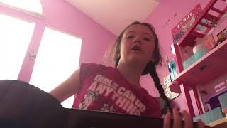 Playing a song called everything is fun!