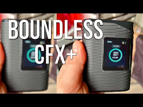 Boundless CFX+ Portable Vaporizer - Product Demo & Review | GWNVC's Vaporizer Reviews