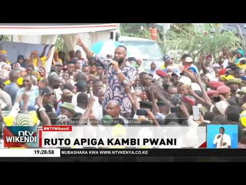 Ruto ahakikishia wapwani kwamba serikali itawekeza vilivyo katika ukuzaji wa usalama ukanda mzima