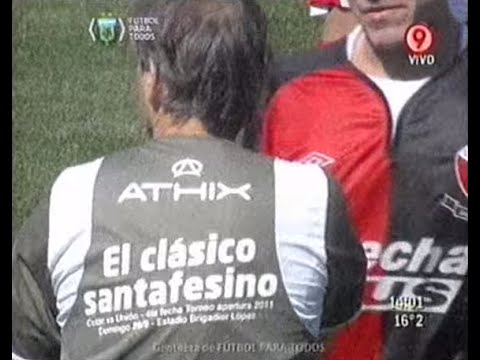 Clásico de Santa Fe: El partido // Colon 0 - Union 2 (Apertura 2011)