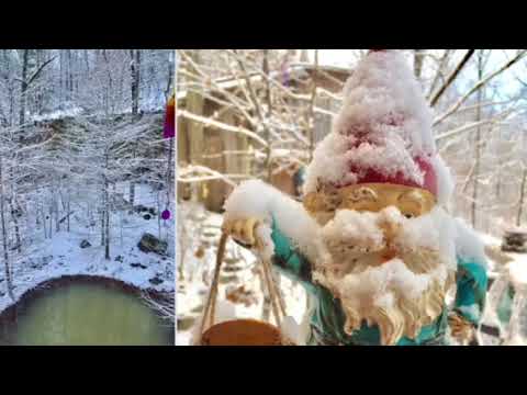 Snow in March in the Ozarks 2017