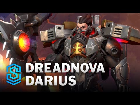 Dreadnova Darius Wild Rift Skin Spotlight