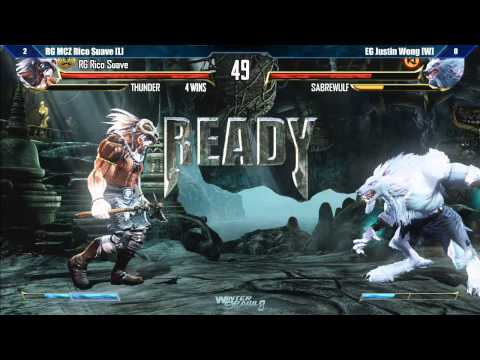 Killer Instinct Grand Final RG MCZ Rico Suave vs EG Justin Wong - Winter Brawl 8 Tournament