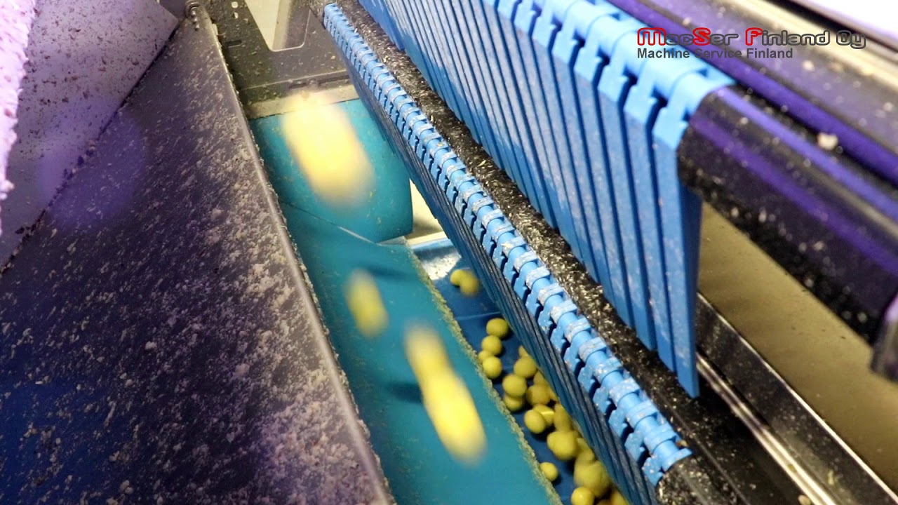 MacSer Finland Oy | TOMRA 5A Optinen Lajittelija, kuorittu peruna- Optical Sorting- Peeled Potatoes