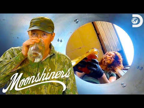 , title : 'Making Moonshine Infused with Honey and Wild Walnuts! | Moonshiners'