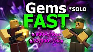 *NEW* The FASTEST Solo Gems Grinding Strategy in TDS HARDCORE MODE
