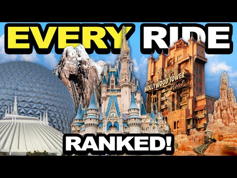 Every Ride at Walt Disney World RANKED!