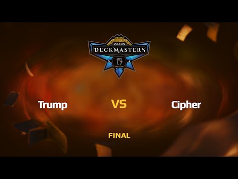 [RU] Trump vs. Cipher | Vulcun Deckmasters | Final