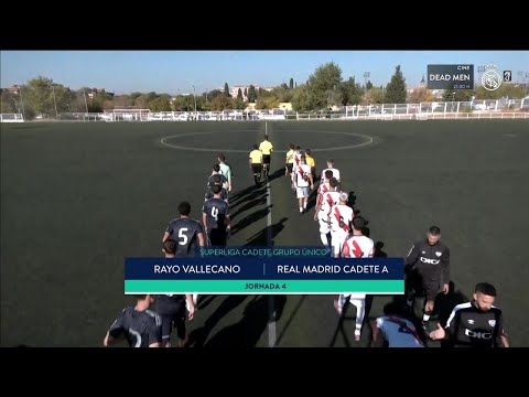 Rayo Vallecano - Real Madrid Cadete A (J4 - Superliga Cadete) - RMTV