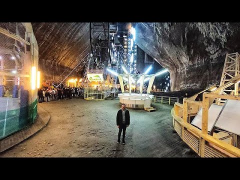 Subterranean Theme Park in Salt Mine