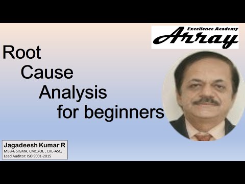 Root cause analysis for beginners