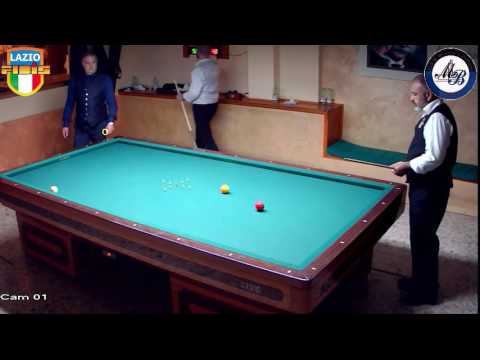 D'Ambrosi vs Potalivo - Gara Interregionale 1/2/3 Cat. CSB Martino's Billiards (LT) 14/18Mar2017