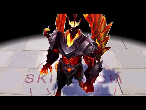 Infernal Galio Detailed Skin Spotlight - League of Legends