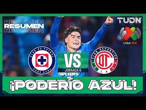 Recap - Cruz Azul vs. Toluca | Liga MX - Matchday 6 Apertura 2025 | TUDN