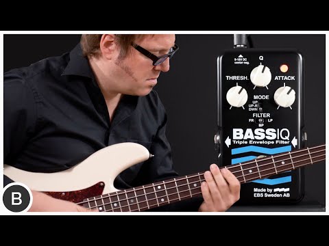 EBS Blue Label BassIQ | Triple Envelope Follower Pedal. New with Full Warranty! image 14