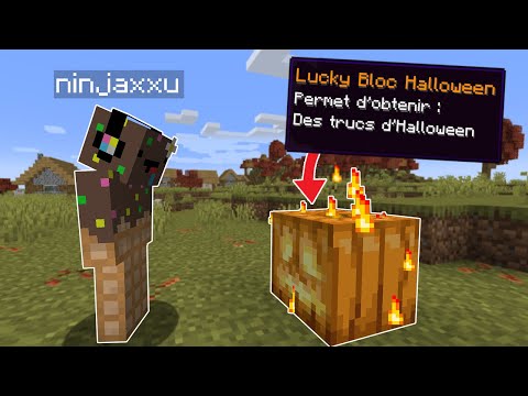 Ninjaxx - I installed Lucky Blocs Halloween on Minecraft..
