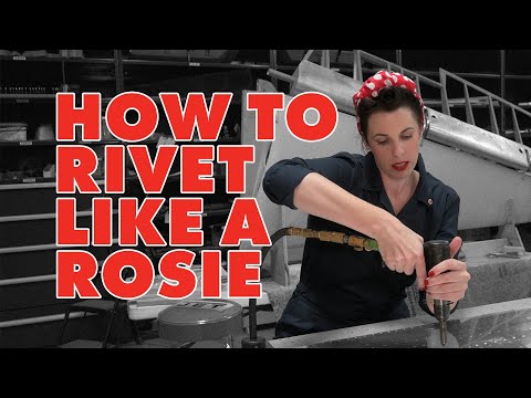 How to Rivet Like a Rosie! #WWII #restoration