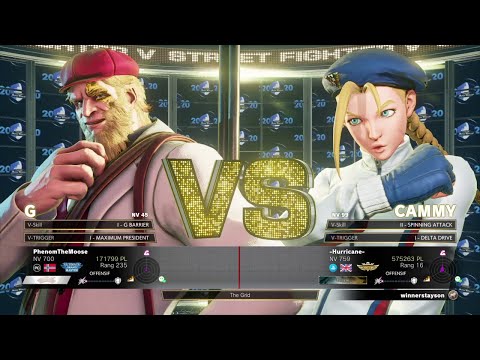 NVD | Phenom (G) VS (cammy) -Hurricane-... Masterz TV
